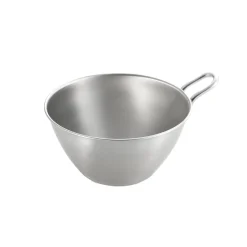 Best Japanese Stainless Steel Prep Bowl with Hle, 500ml Japanese Ingredients|Baking Supplies & Equipment