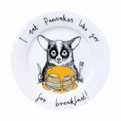 New I Eat Pancakes Like You For Breakfast! Side Plate, 20cm Tableware Brands|Made In The Uk