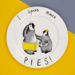 New I Spies Mince Pies! Side Plate, 20cm Tableware Brands