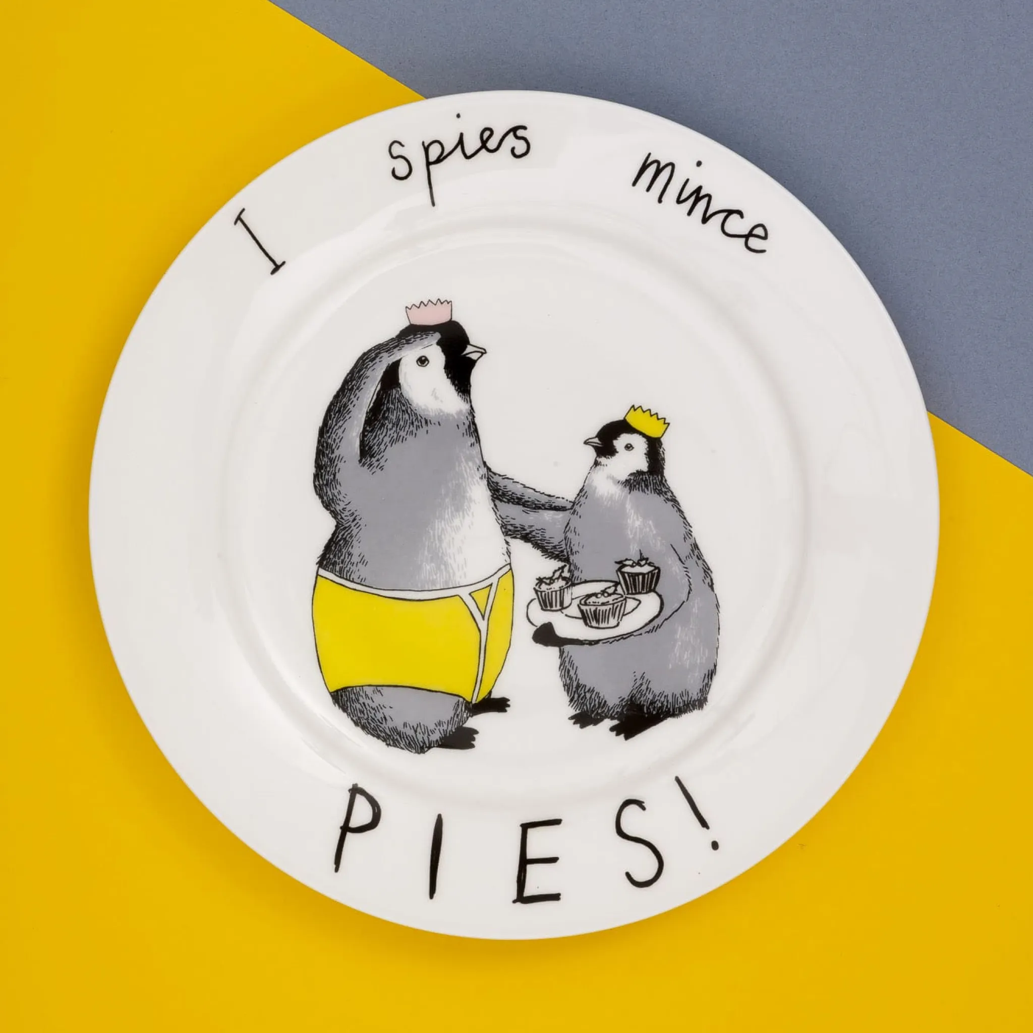 New I Spies Mince Pies! Side Plate, 20cm Tableware Brands