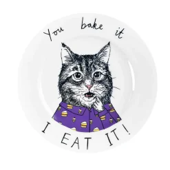 You Bake It I Eat It Side Plate, 20cm Tableware Brands|Plates