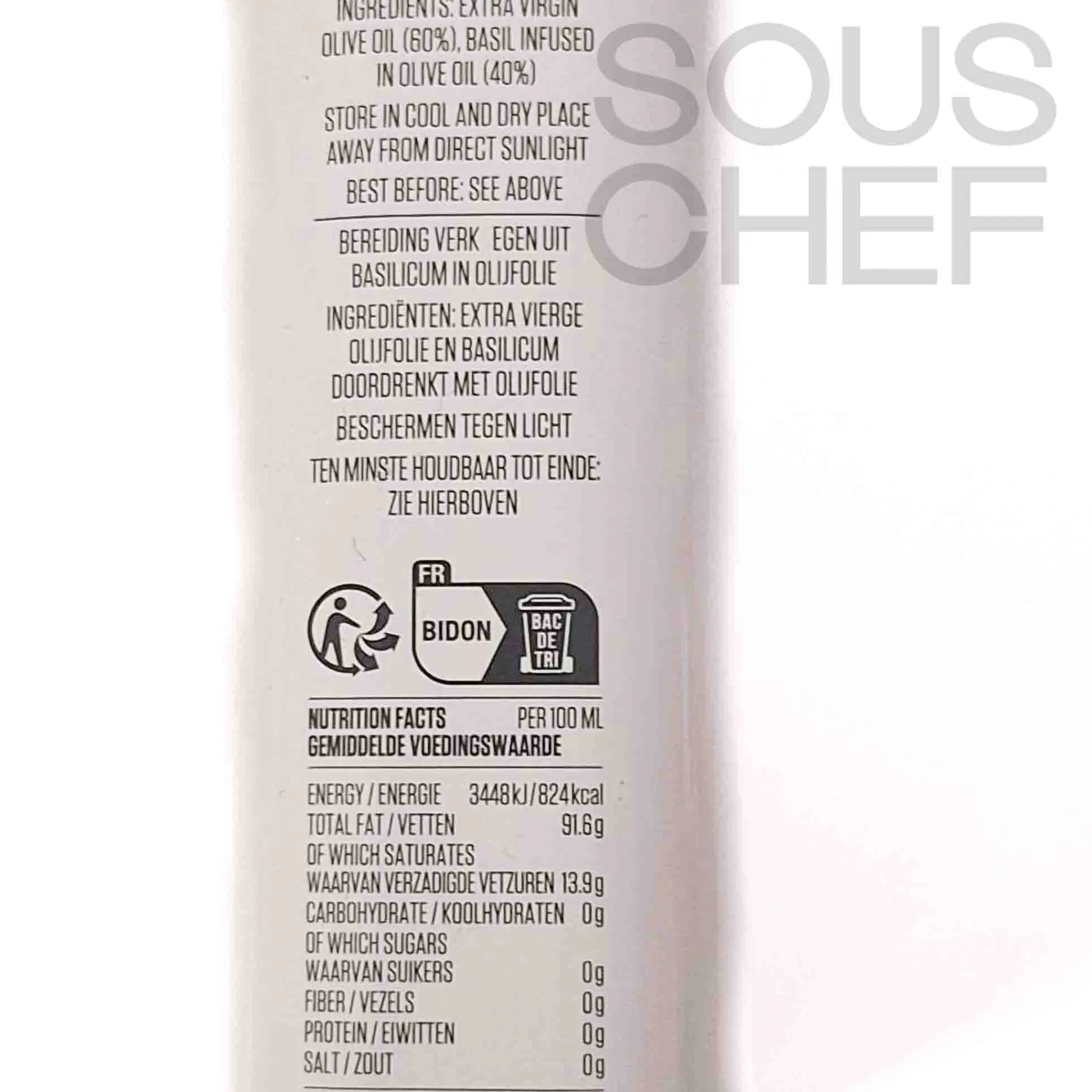 Outlet Basil Infused Extra Virgin Olive Oil, 250ml Ingredients Brands|Greek Ingredients