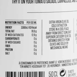Organic Early Harvest Extra Virgin Olive Oil Greek Ingredients|Extra Virgin Olive Oil