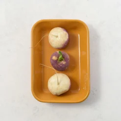 New Kapka x Sous Chef Colourblock Enamel Roasting Dish, 21cm, Pink & Yellow Baking Supplies & Equipment