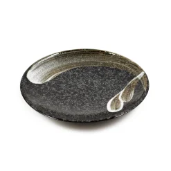 Karasuba-Iro Medium Plate, 22cm Tableware Brands|Japanese Ingredients