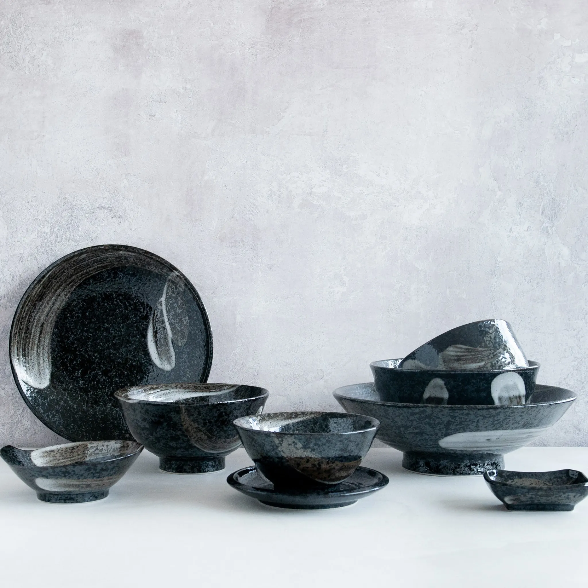Karasuba-Iro Medium Rice Bowl, 13.3cm Japanese Ingredients|Japanese Tableware