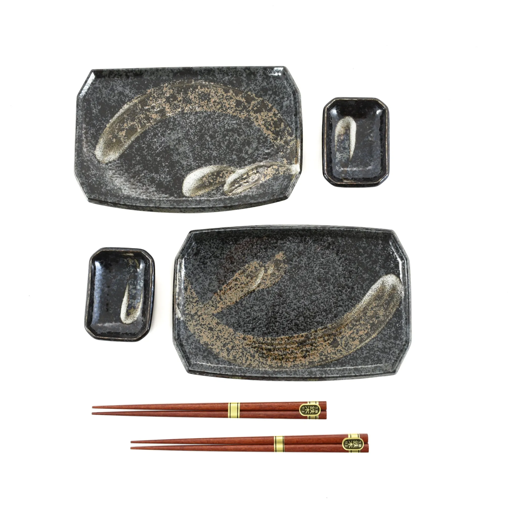 Outlet Karasuba-Iro Sushi Serving Set Tableware Brands|Japanese Ingredients