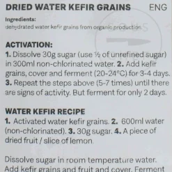 Water Kefir Grains, 5g Pickling, Preserving & Fermenting Jars