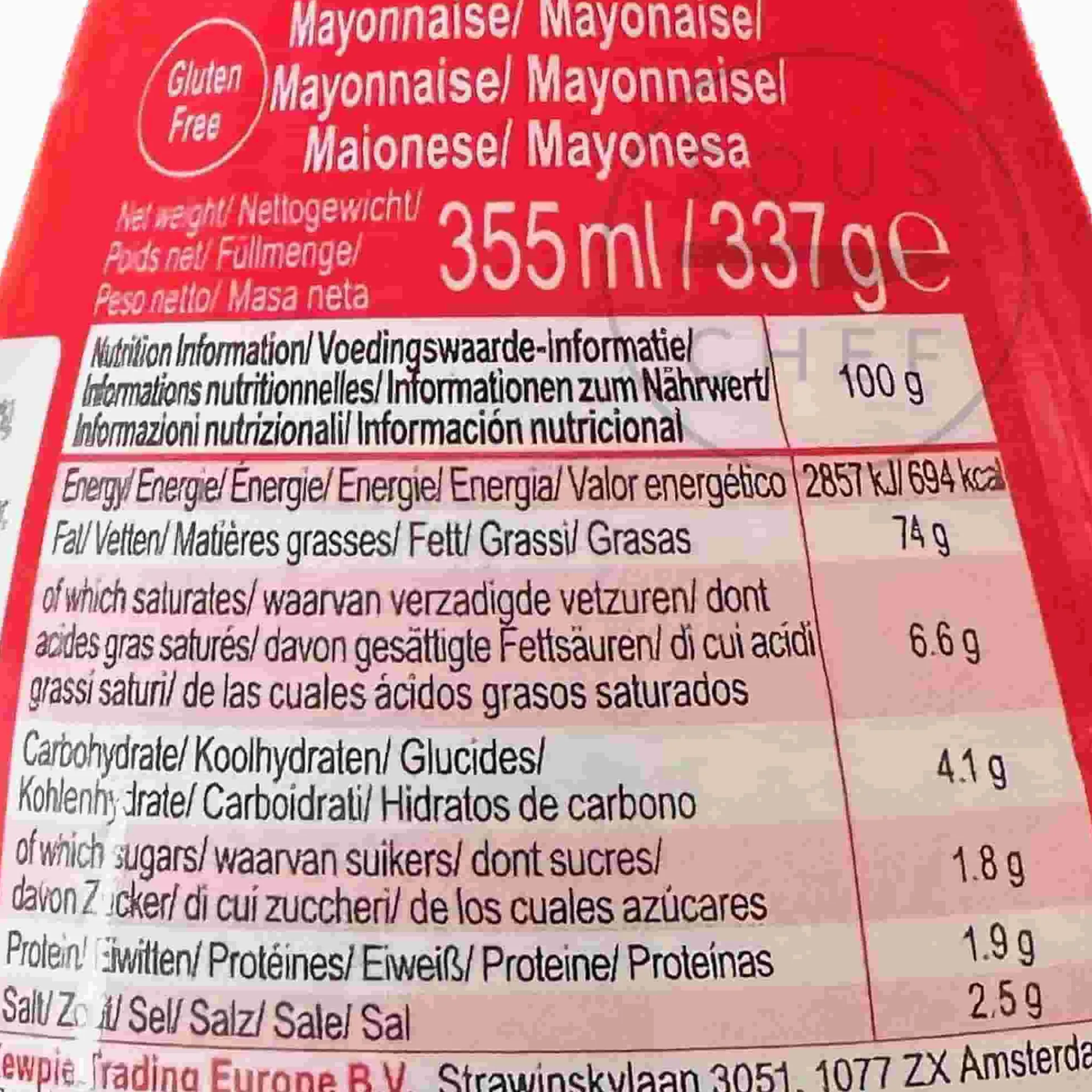 Discount Mayonnaise - No MSG & Gluten Free, 355ml Japanese Ingredients|Sauces & Condiments