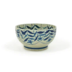 New Kikyo Flower Ramen Bowl, 17cm dia x 9cm Japanese Ingredients|Japanese Tableware