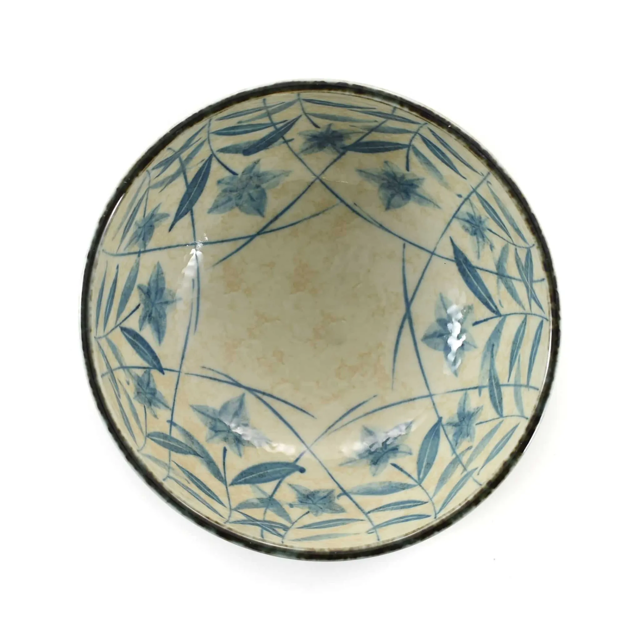 New Kikyo Flower Ramen Bowl, 17cm dia x 9cm Japanese Ingredients|Japanese Tableware