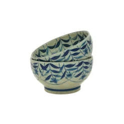 New Kikyo Flower Ramen Bowl, 17cm dia x 9cm Japanese Ingredients|Japanese Tableware