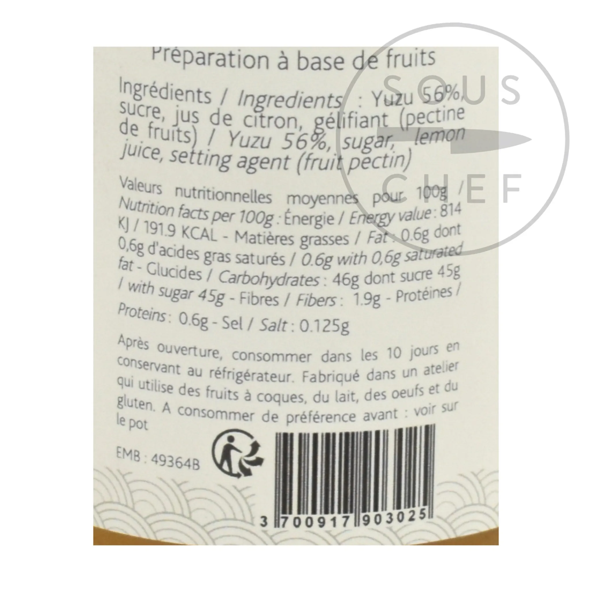 Hot Kito Yuzu Jam, 210g Ingredients Brands|Japanese Ingredients