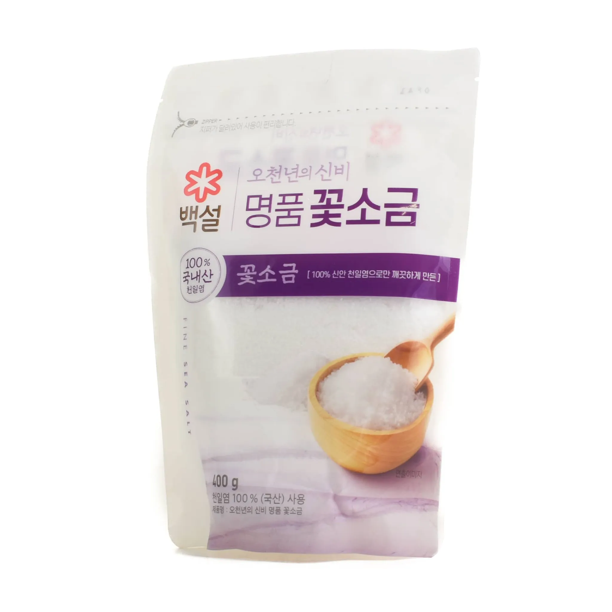 New Korean Solar Sea Salt Flakes, 400g Ingredients Brands|Korean Ingredients