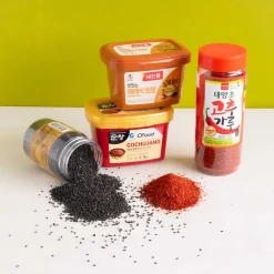 Korean Store Cupboard Ingredients Set Korean Ingredients