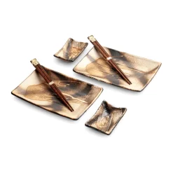 Discount Kurai Sushi Serving Set Japanese Ingredients|Plates