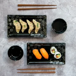 New Kuro Hana Sushi Serving Set Tableware Brands|Japanese Ingredients