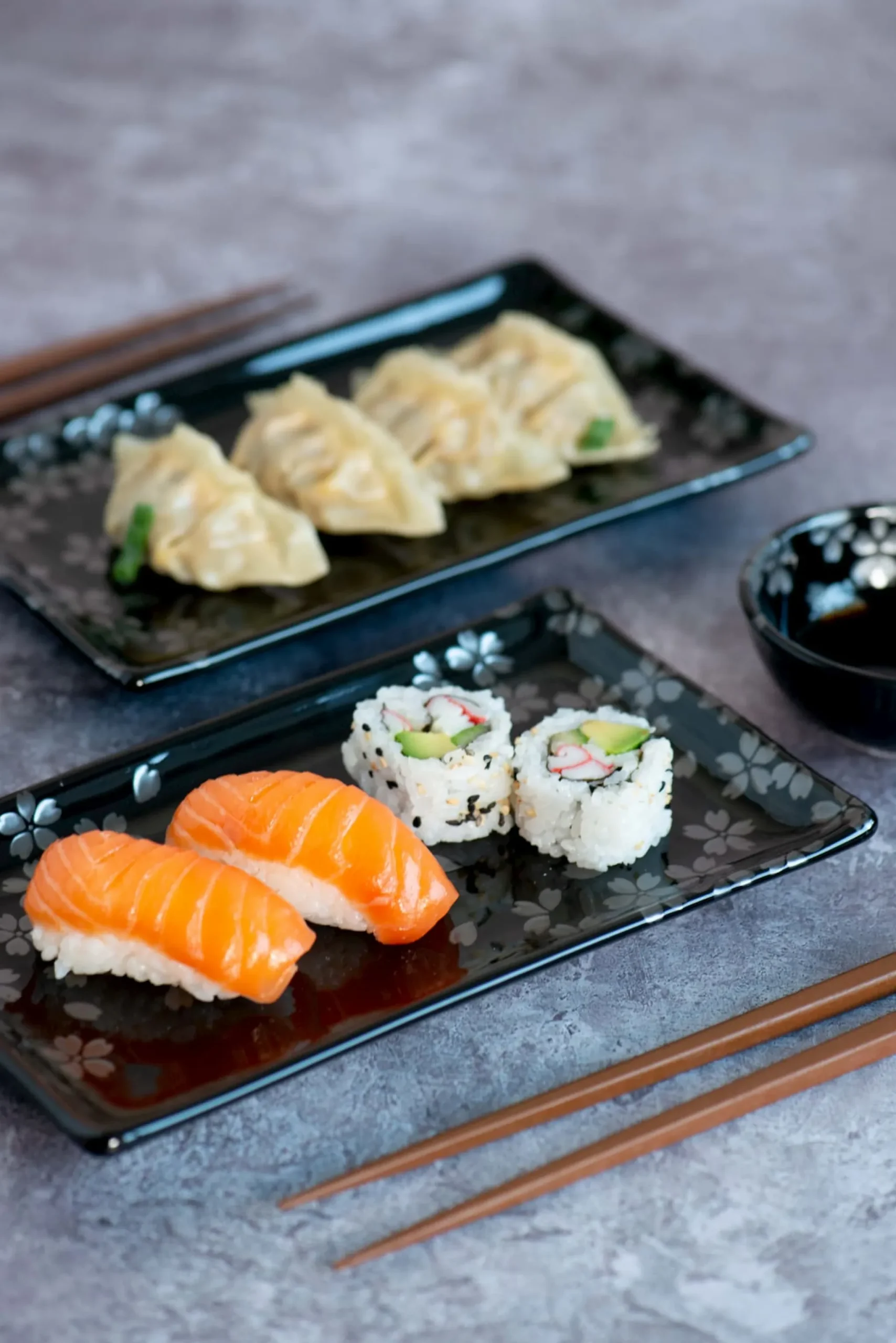 New Kuro Hana Sushi Serving Set Tableware Brands|Japanese Ingredients