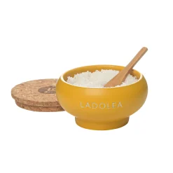 Sale Greek Fleur De Sel Sea Salt in Ceramic Pot, 100g Greek Ingredients|Herbs & Spices