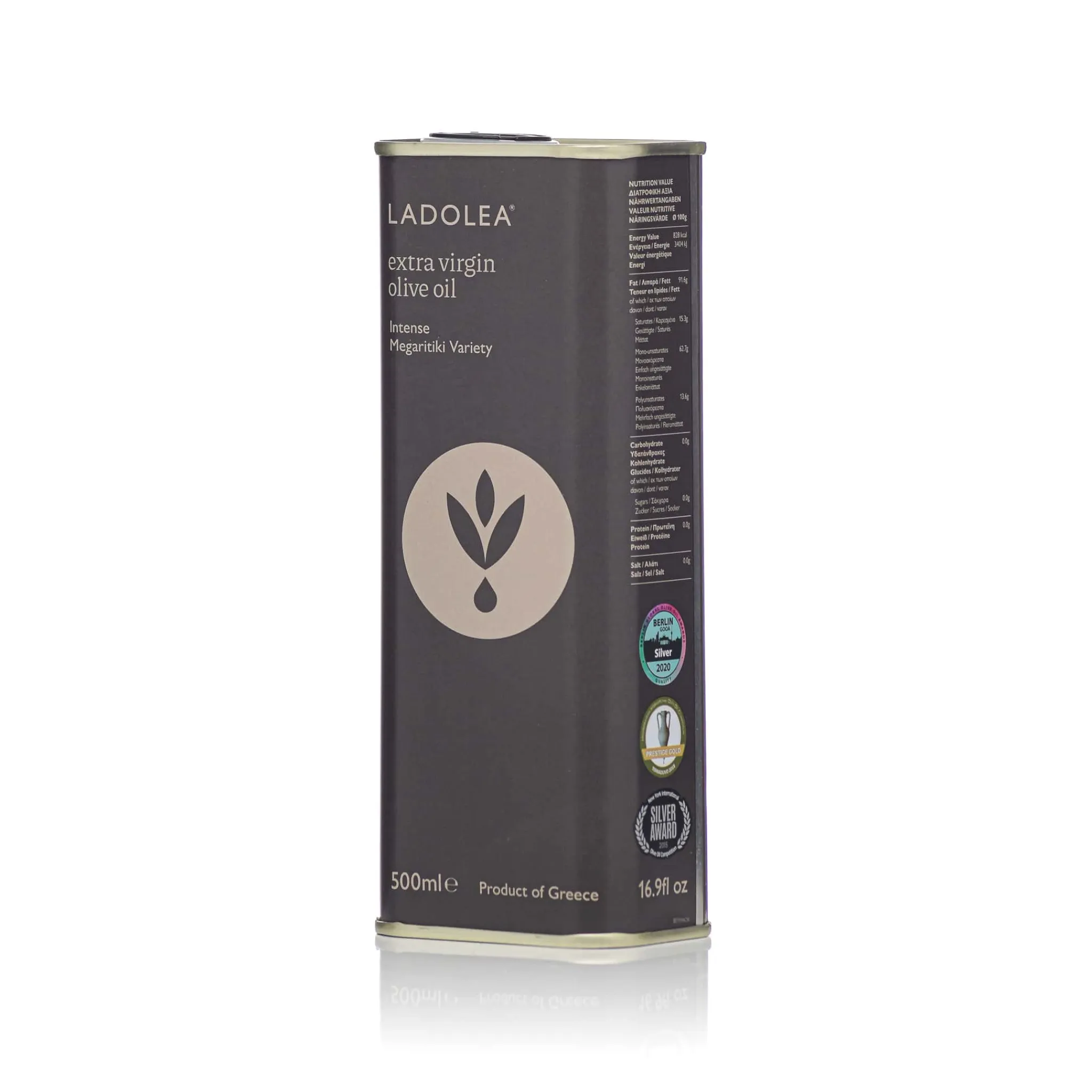 Outlet Megaritiki Greek Intense Extra Virgin Olive Oil in Tin, 500ml Ingredients Brands|Greek Ingredients