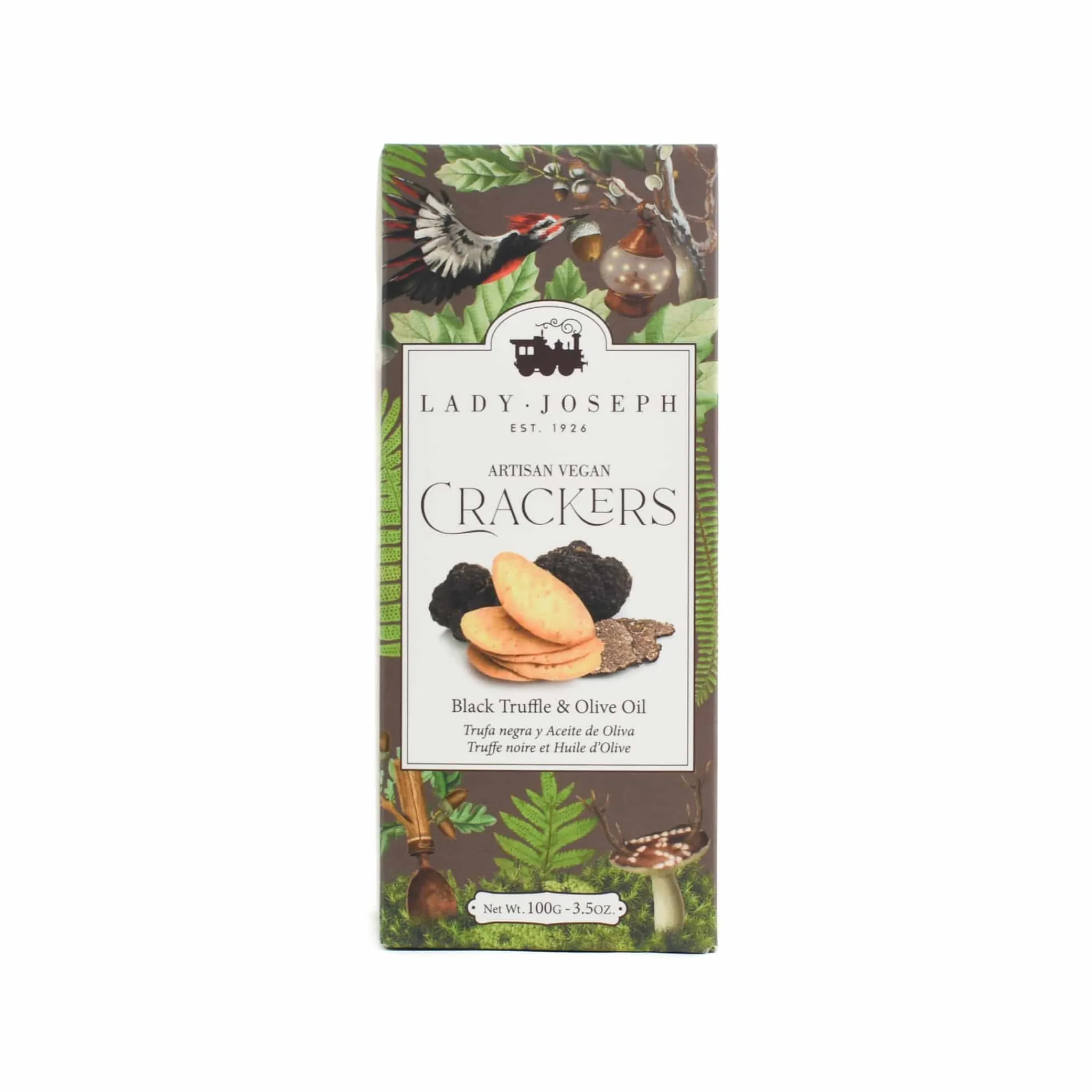 New Black Truffle Crackers, 100g Ingredients Brands|Spanish Ingredients