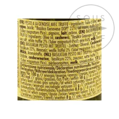 Best Basil Pesto With Truffle, 130g Ingredients Brands|Italian Ingredients