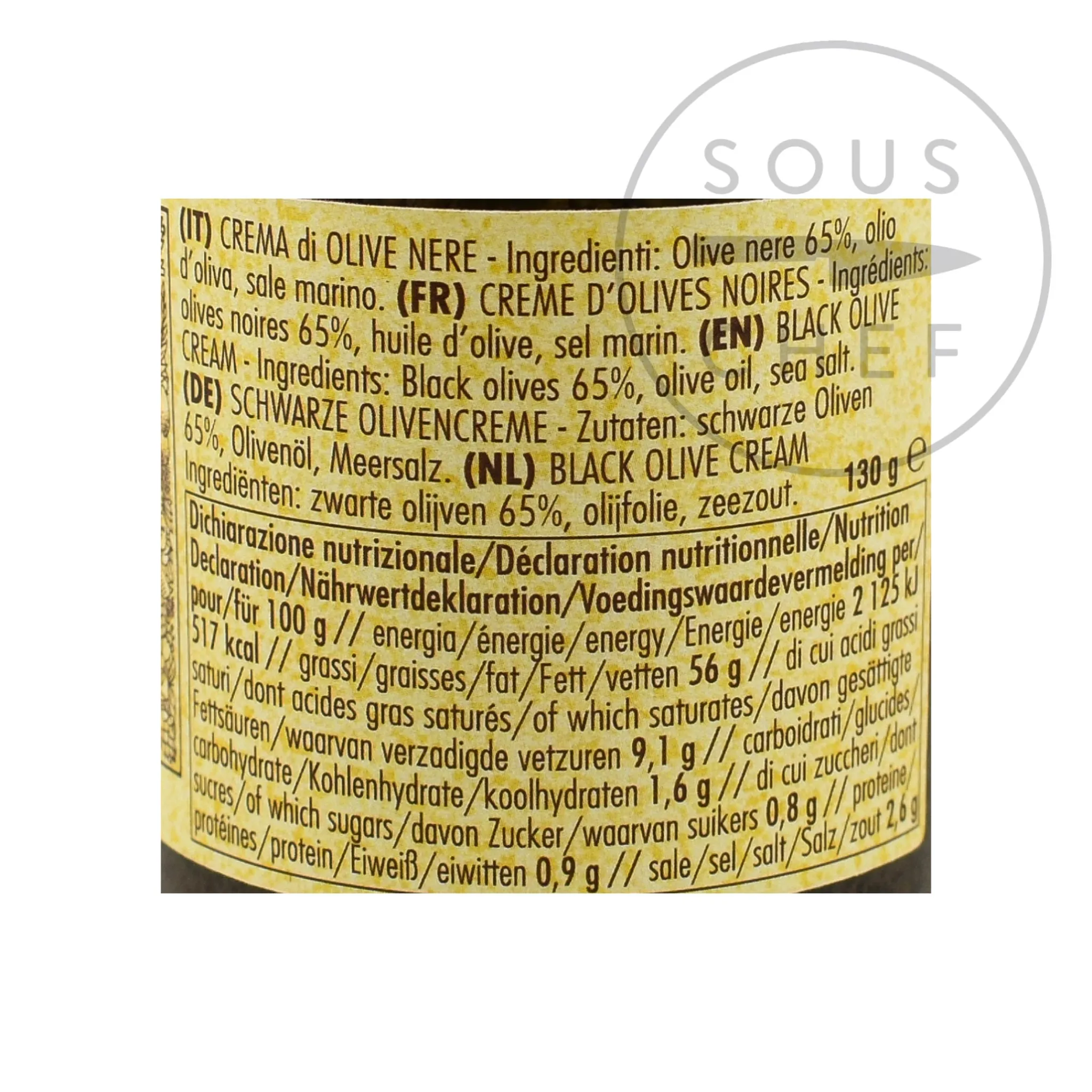 Discount Black Olive Cream, 130g Ingredients Brands|Italian Ingredients