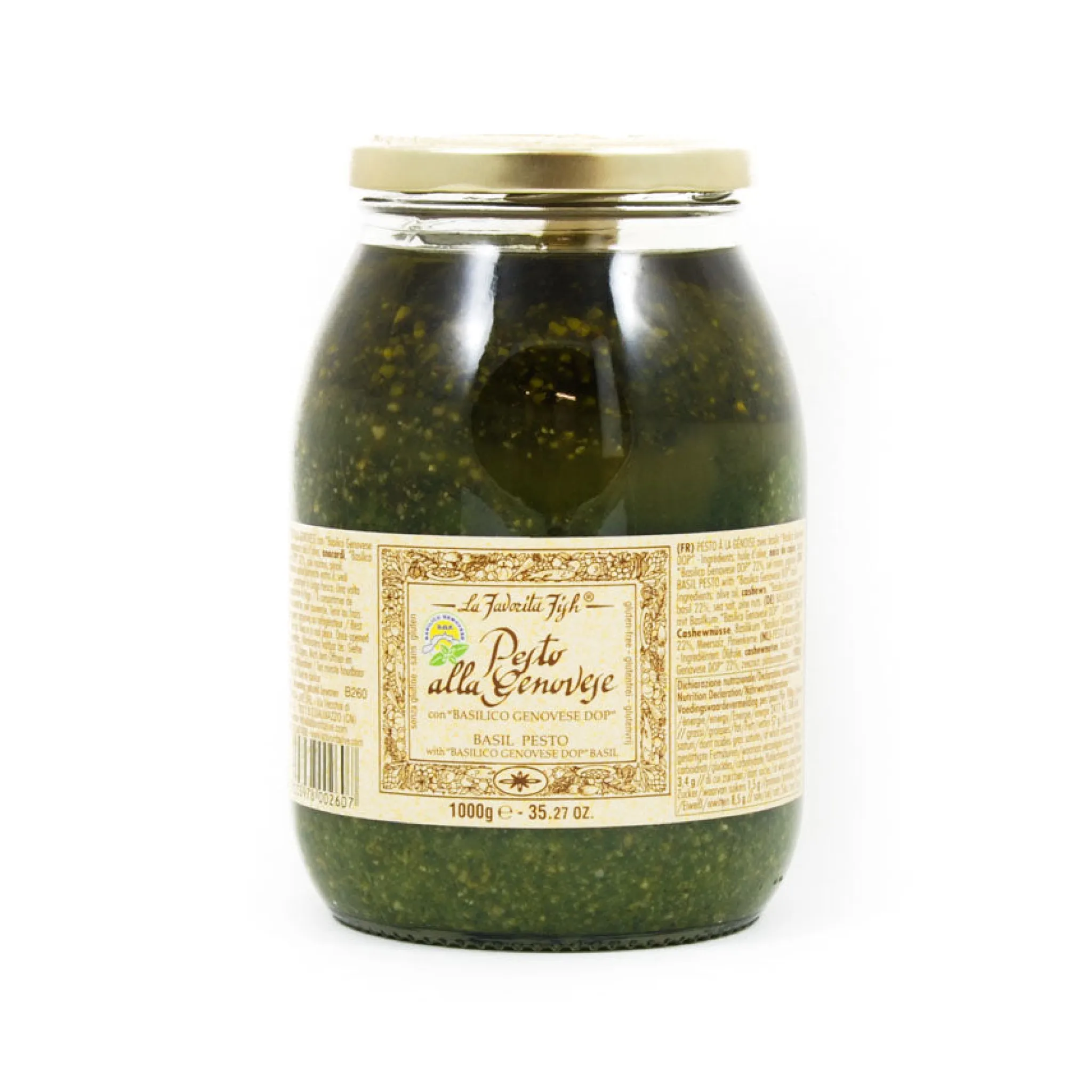 Best Pesto With Genovese Basil DOP Italian Ingredients|Sauces & Condiments