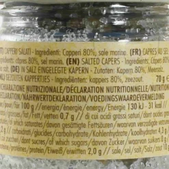 New Salted Capers Ingredients Brands|Italian Ingredients