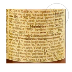 Sale Sundried Tomato Cream, 130g Ingredients Brands|Italian Ingredients