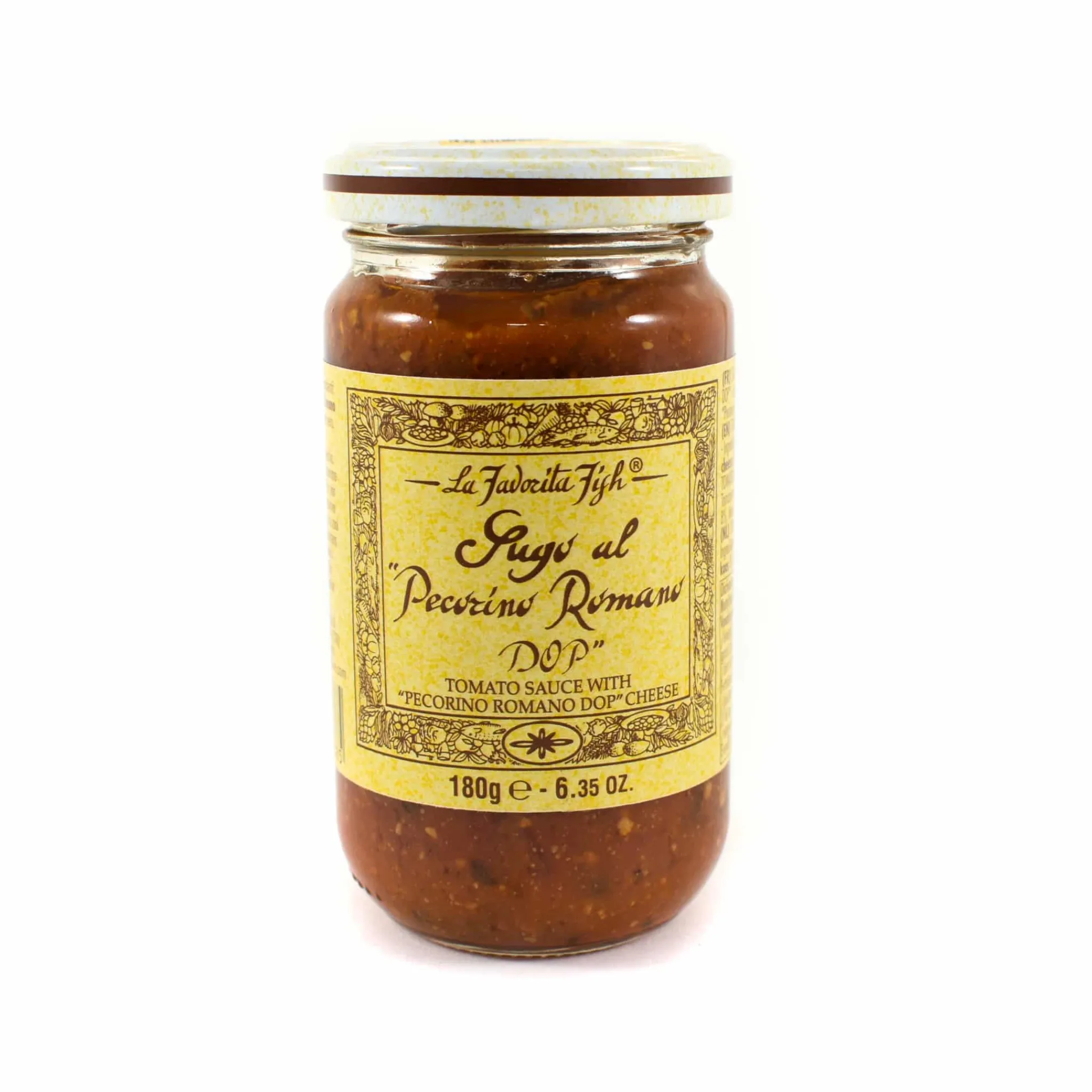 New Tomato Sauce With Pecorino Romano DOP, 180g Italian Ingredients|Sauces & Condiments