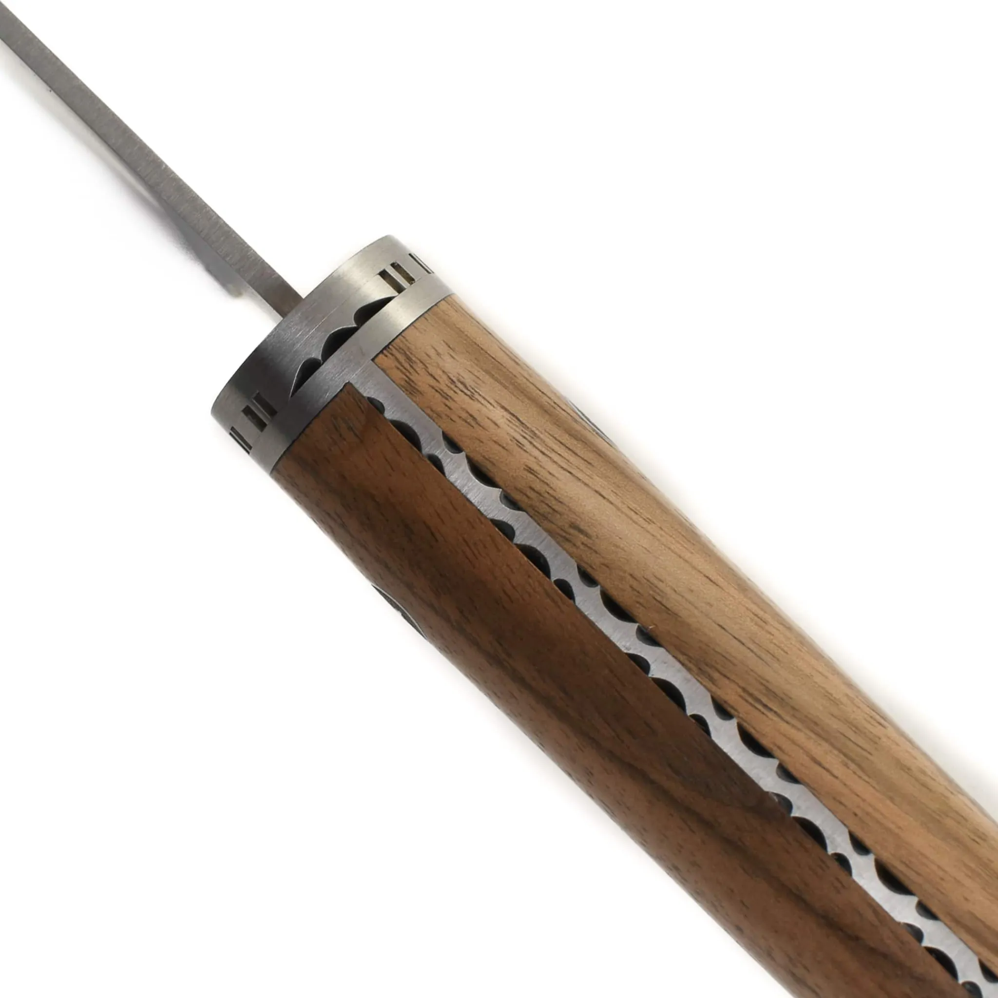 Gourmet Walnut Handle Slicing Knife, 25cm French Ingredients|Kitchen Knives