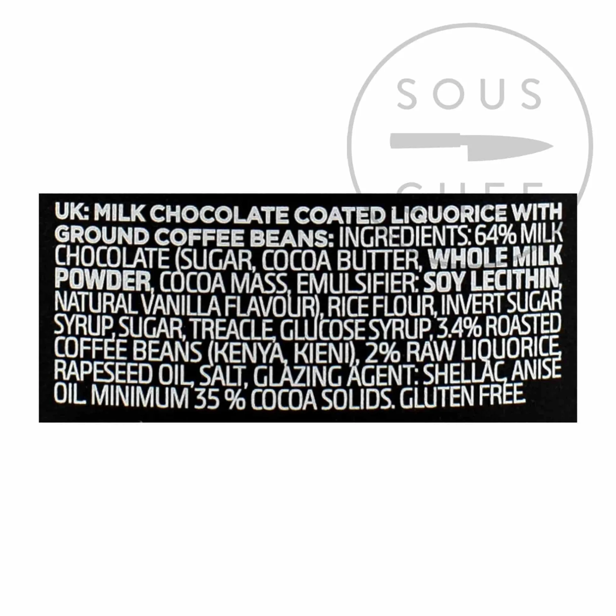 Sale Liquorice C - Coffee & Milk Chocolate Ingredients Brands|Chocolate & Sweets