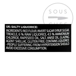 Clearance Liquorice 2 - Salty Ingredients Brands|Chocolate & Sweets