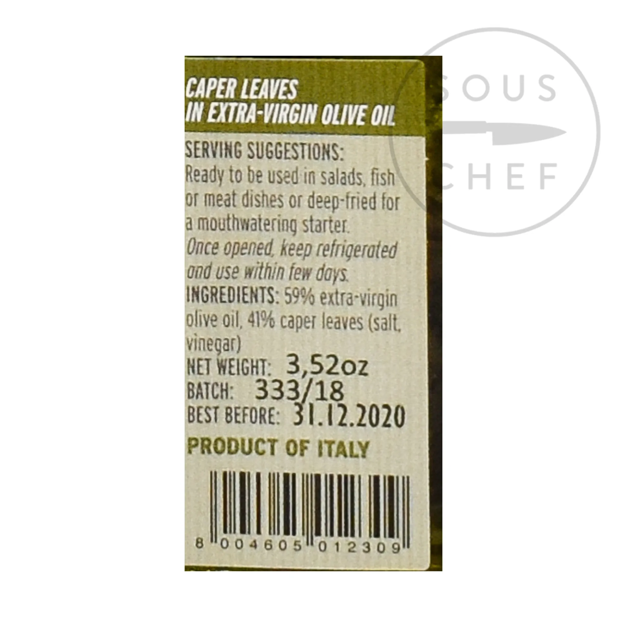 Best Caper Leaves, 100g Ingredients Brands|Italian Ingredients
