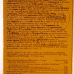 Sale Tiramisu Chocolate Bar, 60g Italian Ingredients|Chocolate & Sweets