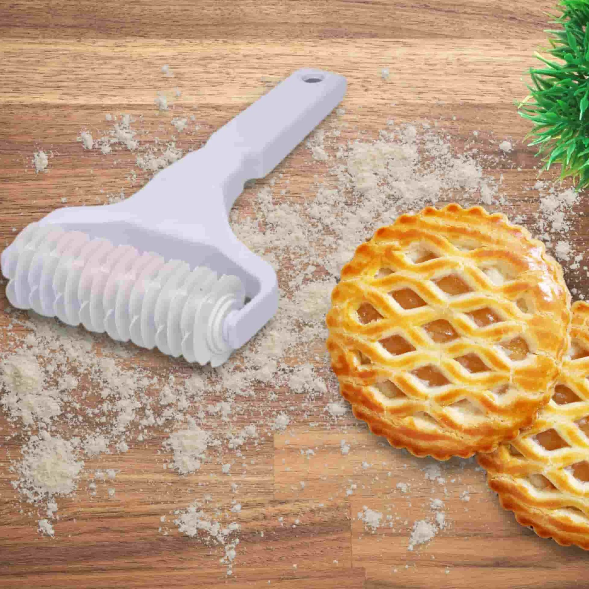 New Lattice Pastry Cutter Baking Supplies & Equipment