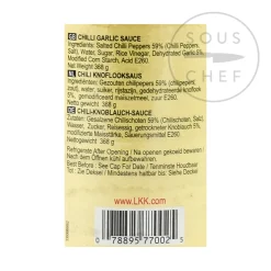 Clearance Chilli Garlic Sauce, 368g Chinese Ingredients|Sauces & Condiments