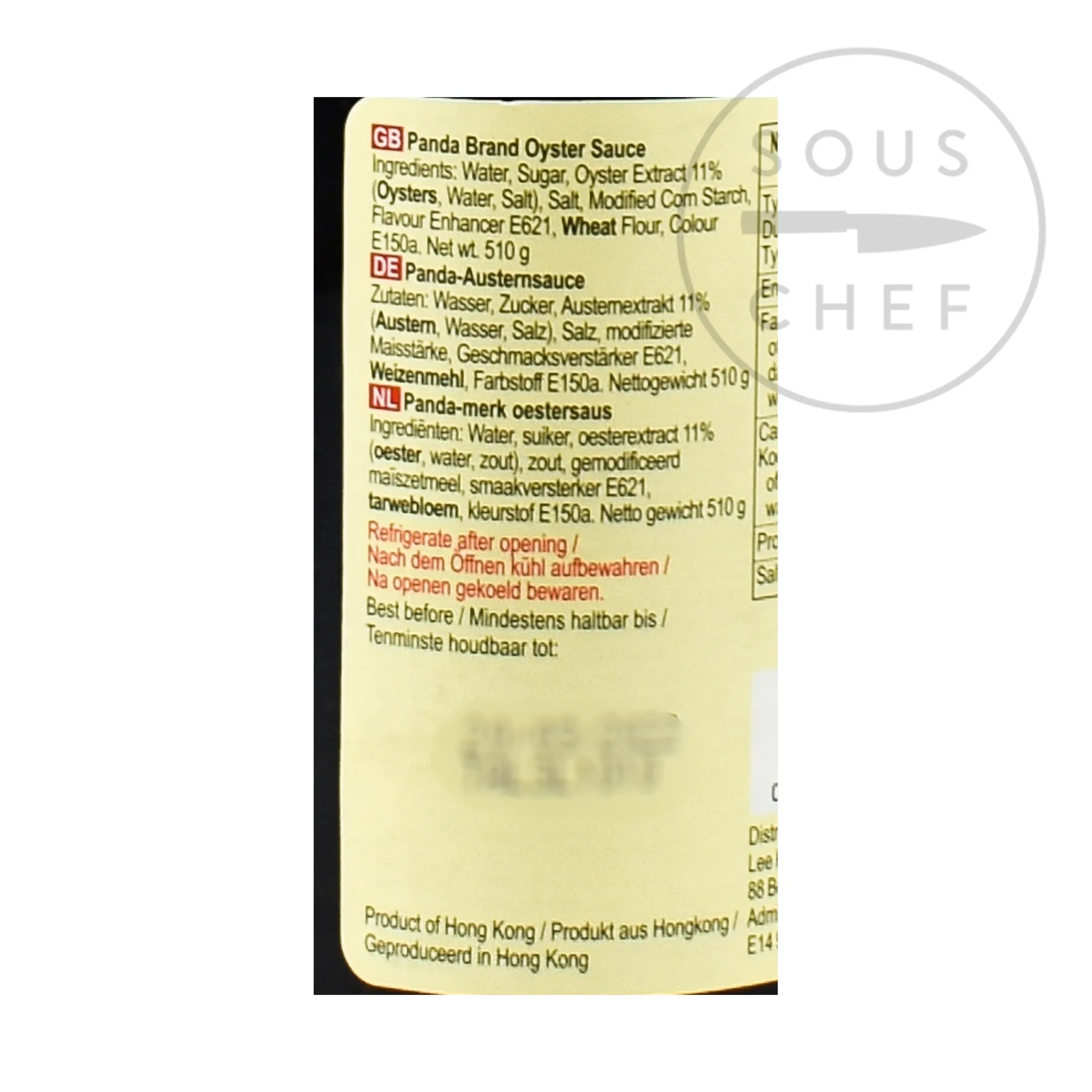 Discount Panda Oyster Sauce, 510g Chinese Ingredients|Sauces & Condiments