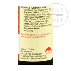 Outlet Sauce for Dumpling, 207ml Ingredients Brands|Chinese Ingredients
