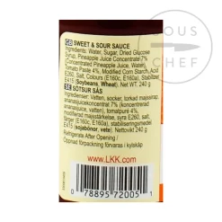 Outlet Sweet & Sour Sauce, 240g Ingredients Brands|Chinese Ingredients