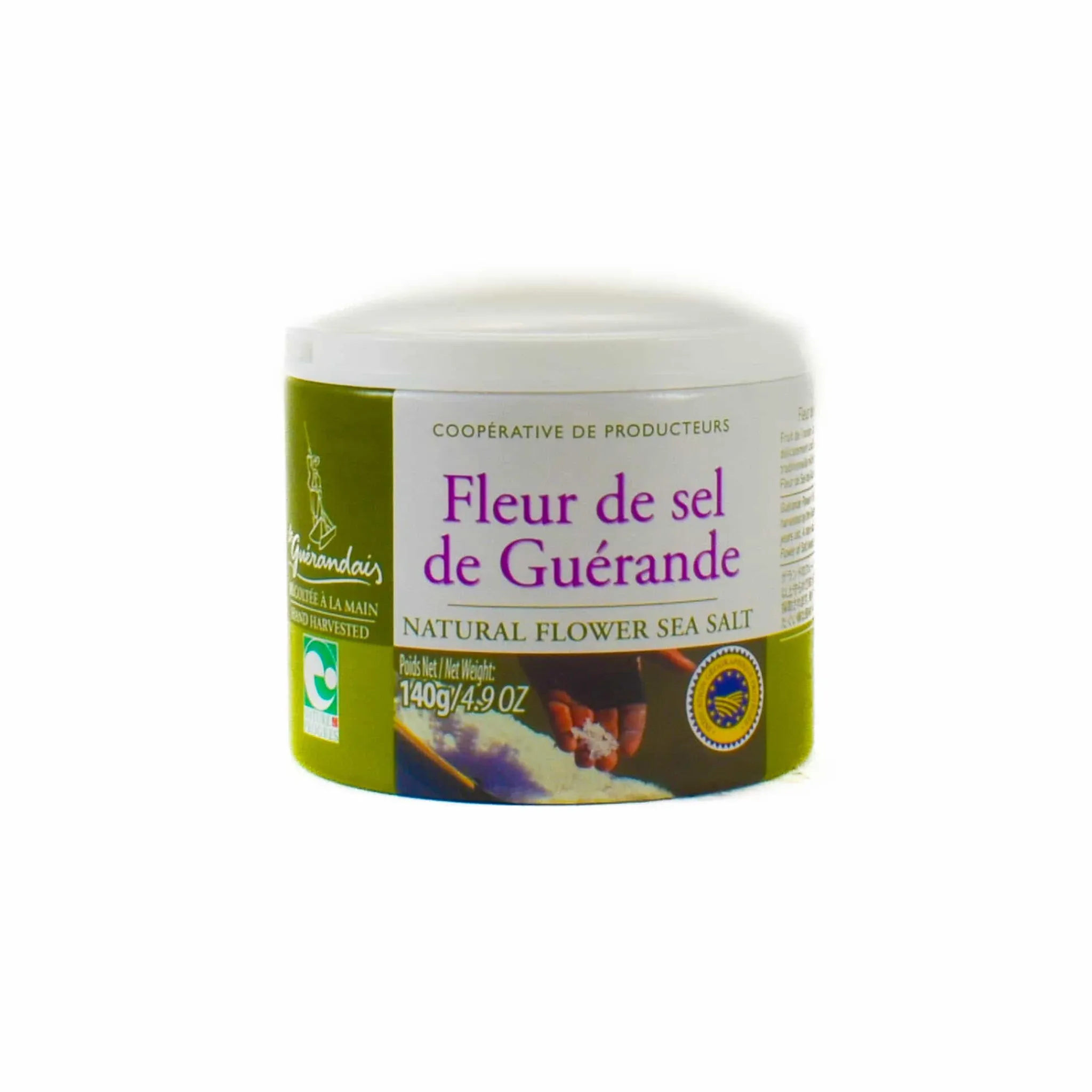 Fleur De Sel In Tub, 140g Ingredients Brands|French Ingredients