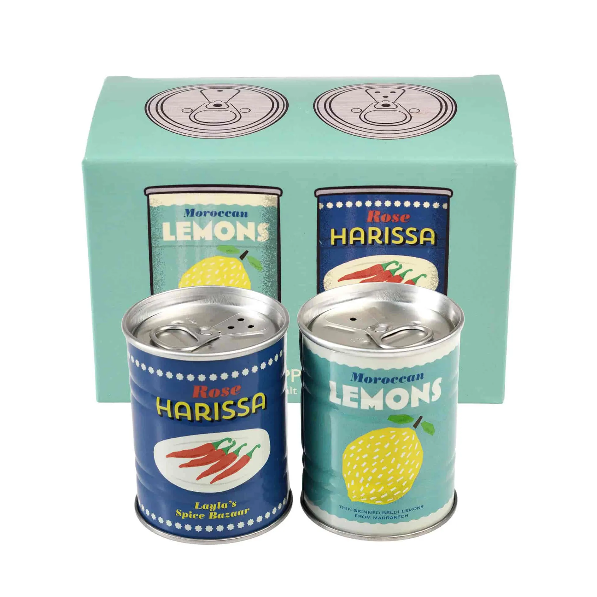 Discount Lemon & Harissa Salt & Pepper Shaker Set Table Setting|Kitchen Tools & Utensils