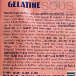 Outlet Assorted Sugar-Free Fruit Jellies, 100g Ingredients Brands|Italian Ingredients