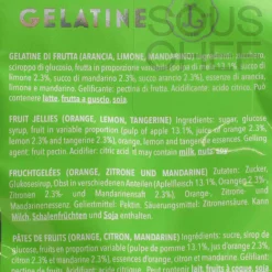 Clearance Citrus Fruit Jellies, 150g Italian Ingredients|Chocolate & Sweets
