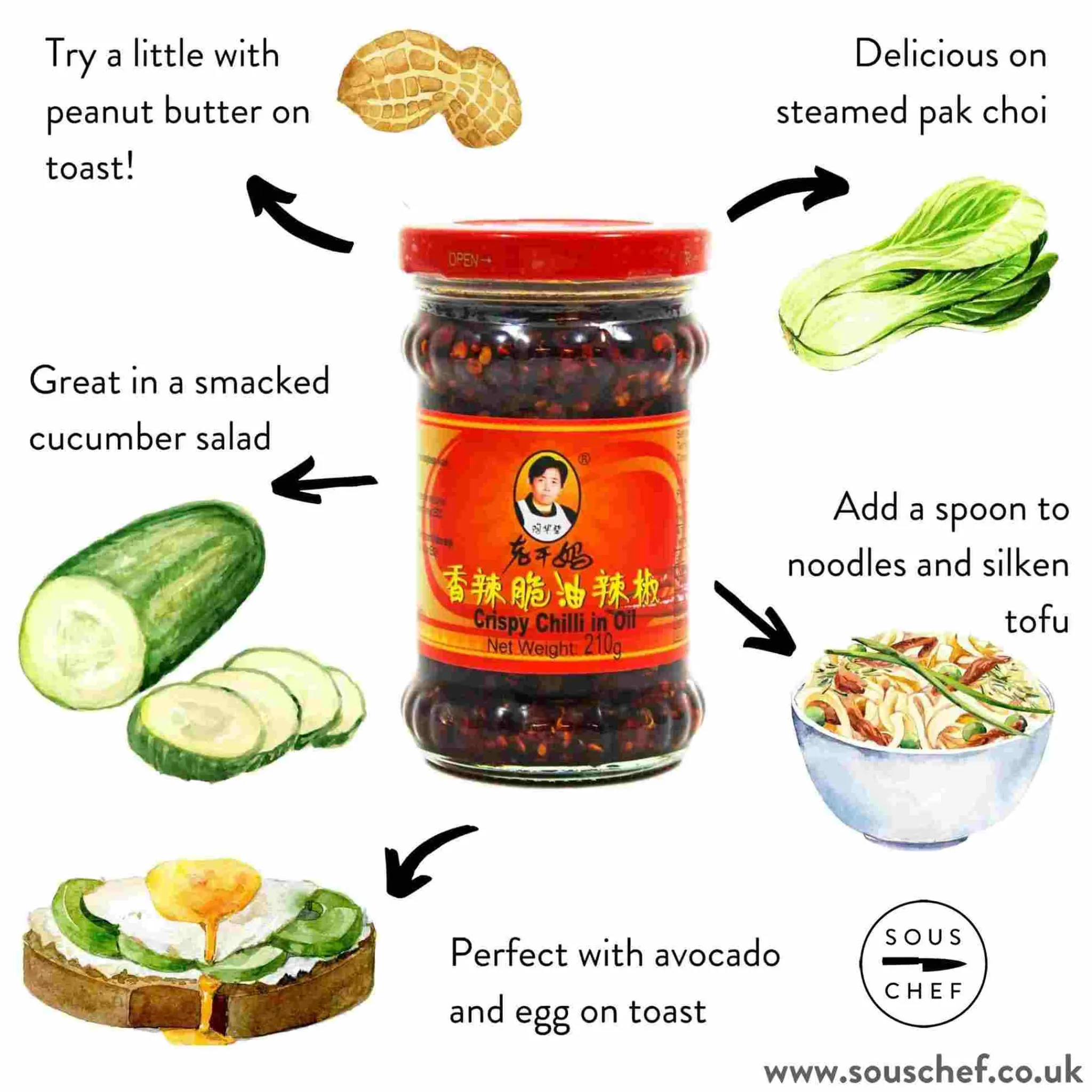 New Crispy Chilli in Oil Chinese Ingredients|Sauces & Condiments