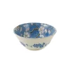 Light Blue Sakura Blossom Noodle Bowl, 15.5cm Tableware Brands|Japanese Ingredients