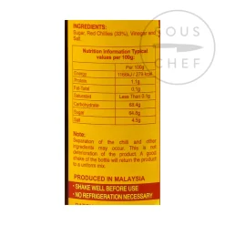 Hot 's Original Sweet Chilli Sauce, 358g Ingredients Brands|Southeast Asian Ingredients