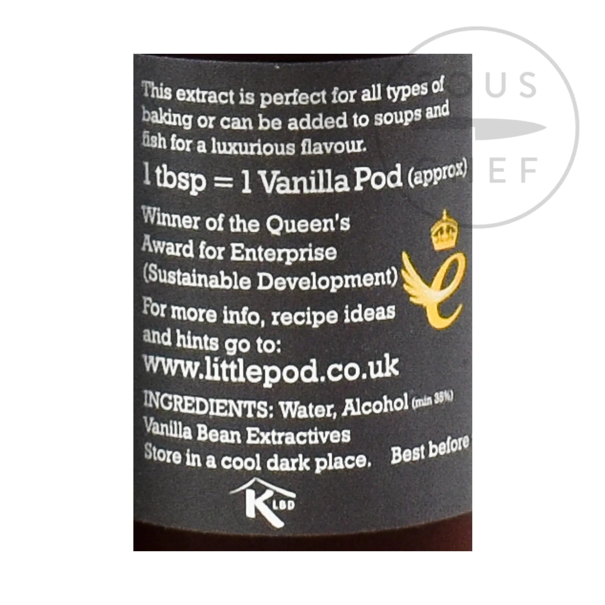 Online Pure Vanilla Extract, 100ml Made In The Uk|Herbs & Spices