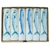 Clearance Sardine Design Napkins Box of 6 Table Setting|Serveware